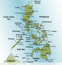 Philippines Maps - Luzon Visayas and Mindanao Provinces
