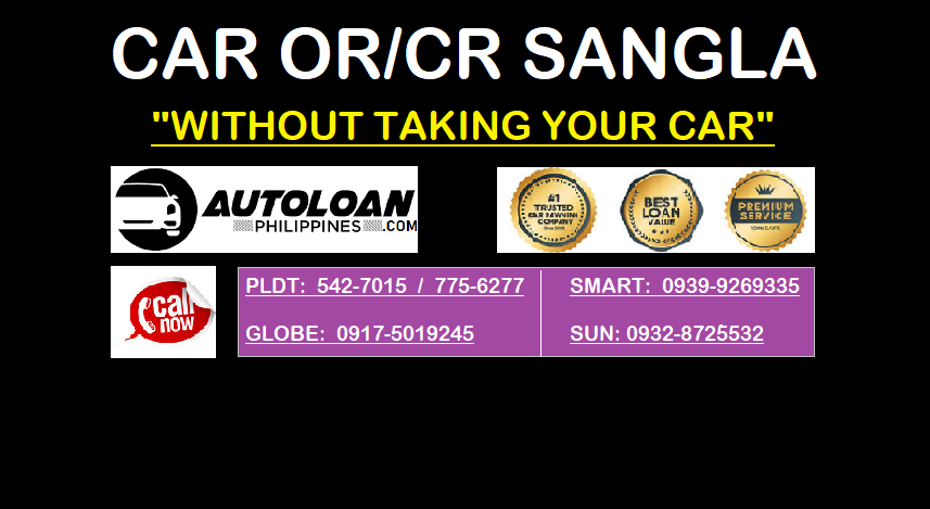 Sangla Orcr Loan Without Taking Your Car Collateral Pawn